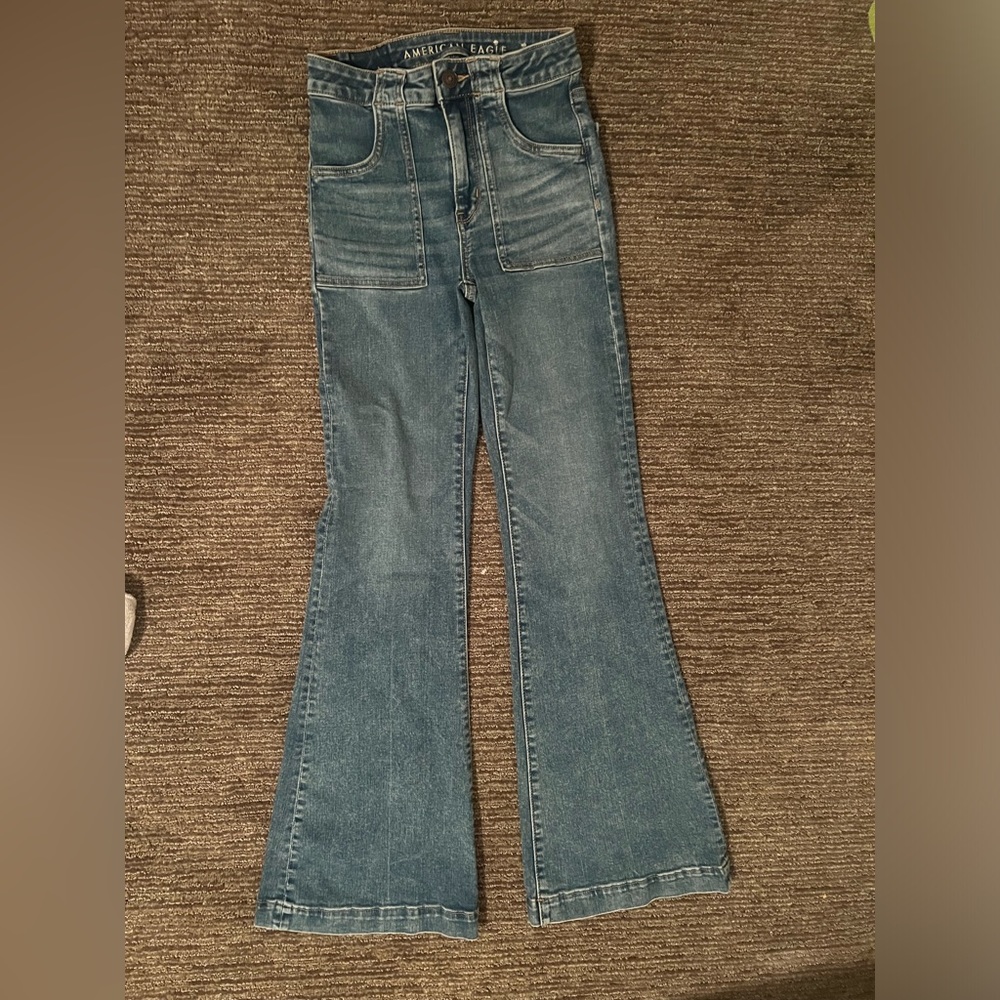American Eagle Flare Jeans size 00